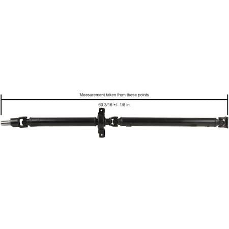 A1 Cardone Remanufactured Driveshafts/Propshafts-, 65-7057 65-7057